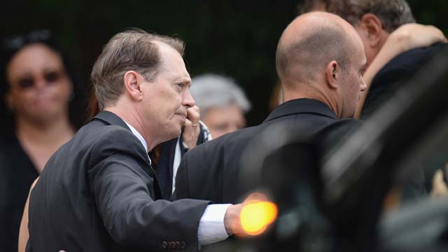Sopranos, James Gandolfini, Funeral, Memorial Service, Remember, R.I.P., Steve Buschemi