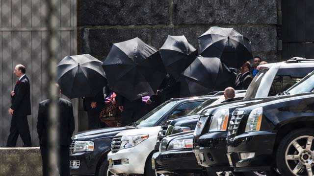 Sopranos, James Gandolfini, Funeral, Memorial Service, Remember, R.I.P., casket