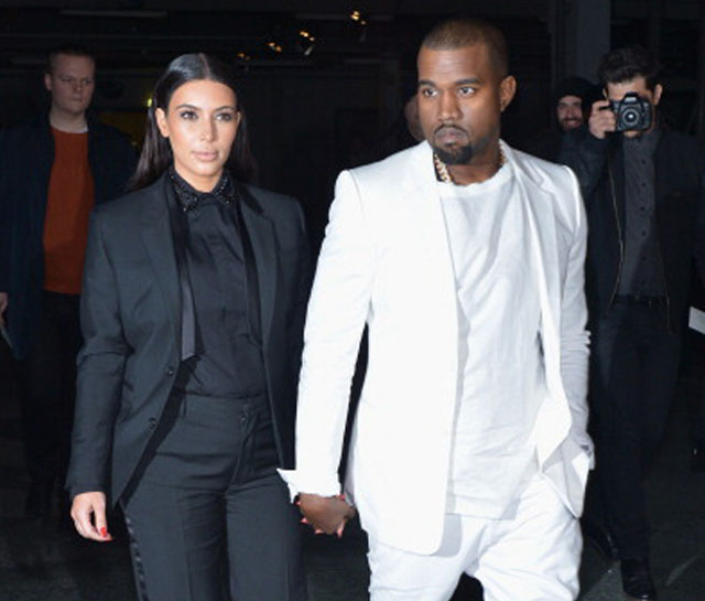 Kim Kardashian and Kanye West