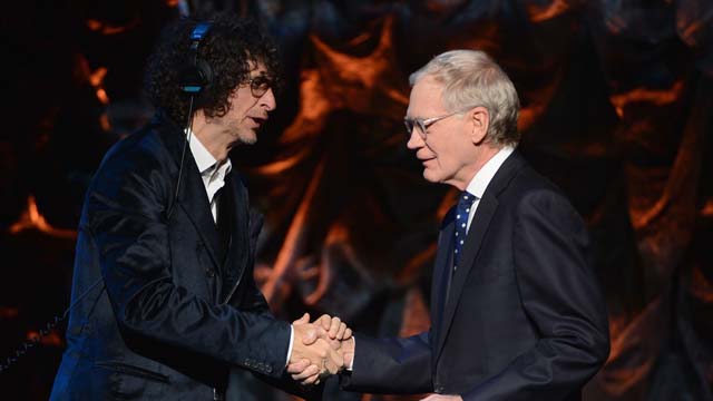 David Letterman Howard Stern