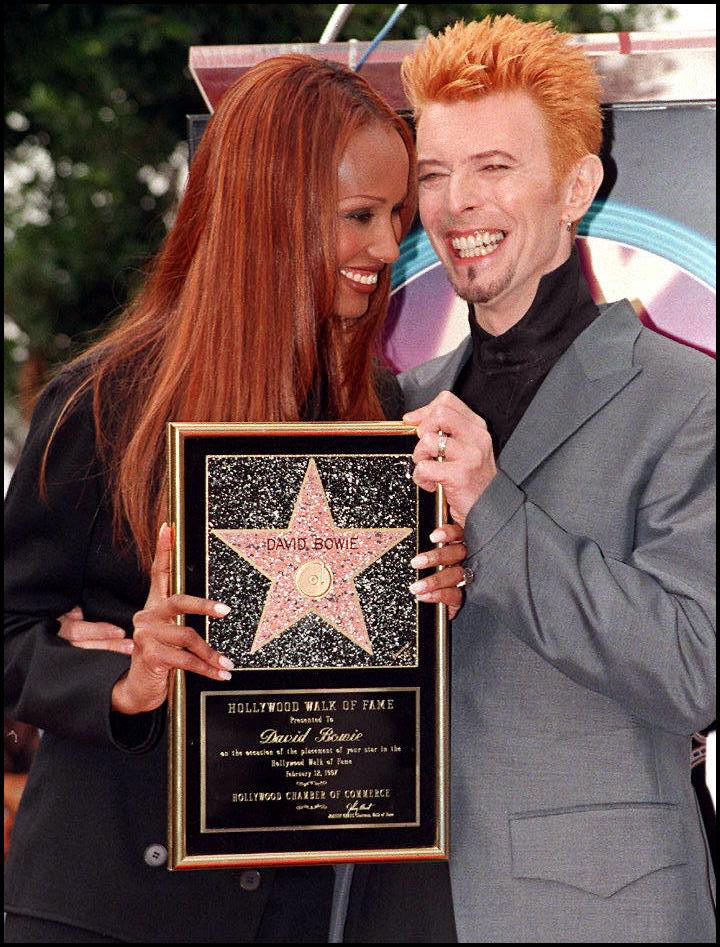 iman, david bowie wife