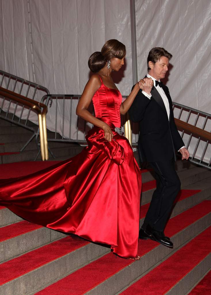 iman, david bowie wife