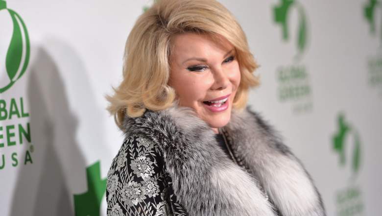 Joan Rivers, Joan Rivers smiling, Joan Rivers happy