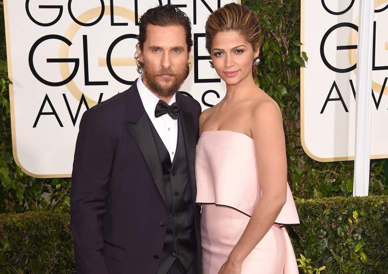 Camila Alves Matthew McConaughey, Matthew McConaughey Camila Alves golden globes, Camila Alves golden globes