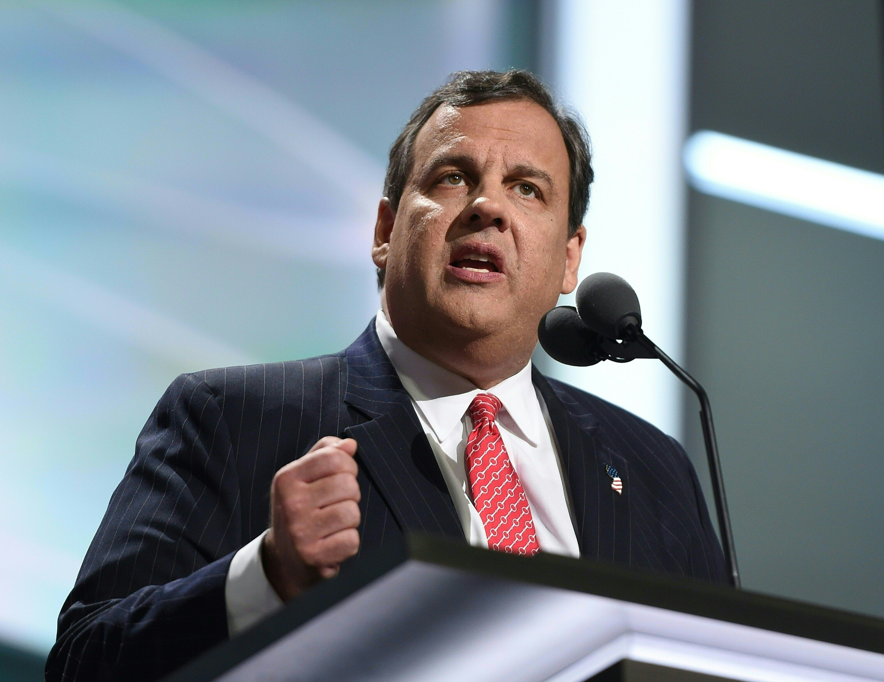 Chris Christie, RNC Speaker, New Jersey Governor