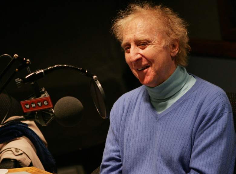 NEW YORK - MARCH 16:  Gene Wilder talks about his new book "My French Whore" on "The Leonard Lopate Show" at WNYC Radio studios, March 16, 2007 in New York City.  (Photo by Evan Agostini/Getty Images)