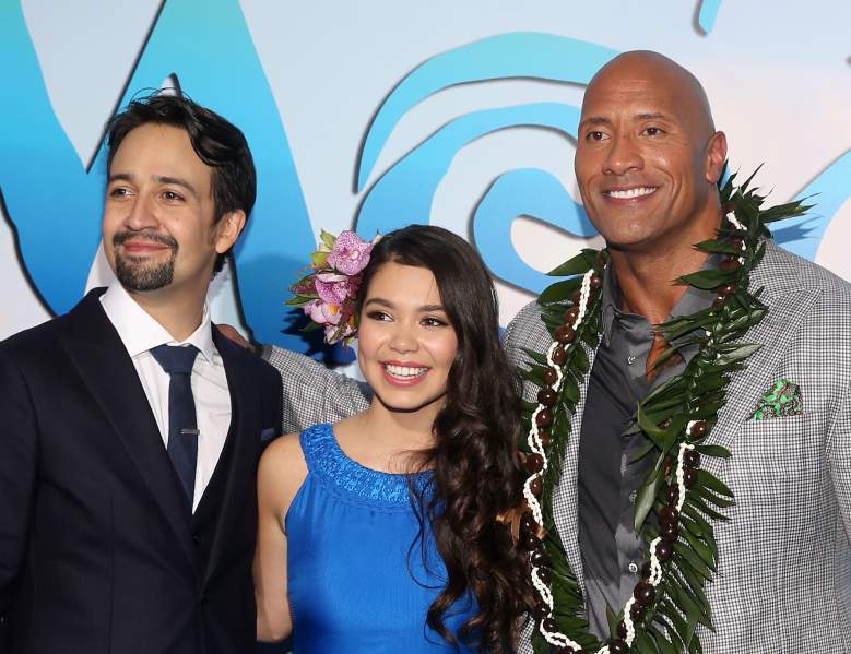 Moana cast, Moana stars, Dwayne Johnson Moana, Lin-Manuel Miranda, Auli'i Cravalho