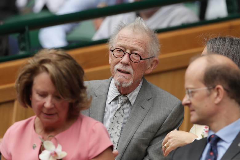 Sir John Hurt died January 27 at 77-years old. (Getty )