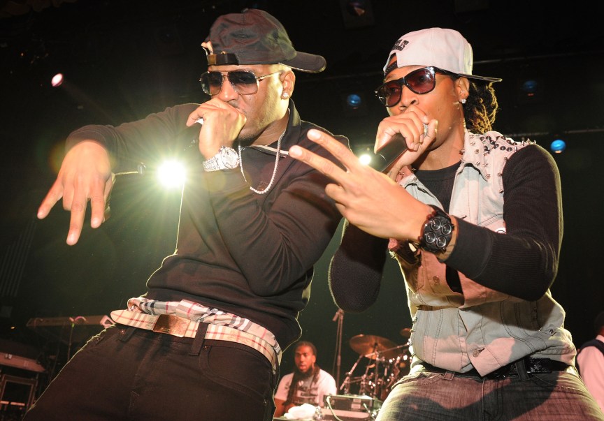 Rocco and Future perform annual unsigned urban showcase on May 18, 2011 in Atlanta, Georgia. (Photo by Rick Diamond/Getty Images)