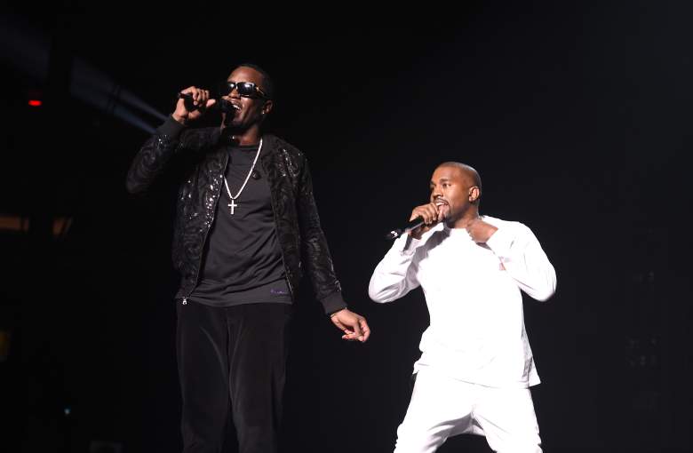 NEW YORK, NY - SEPTEMBER 04: Puff Daddy and Kanye West perform during Puff Daddy and Bad Boy Family Reunion Tour at Madison Square Garden on September 4, 2016 in New York City. (Photo by Dimitrios Kambouris/Getty Images for Live Nation)