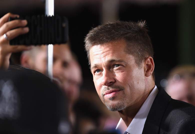 Brad Pitt at an 'Allied' event