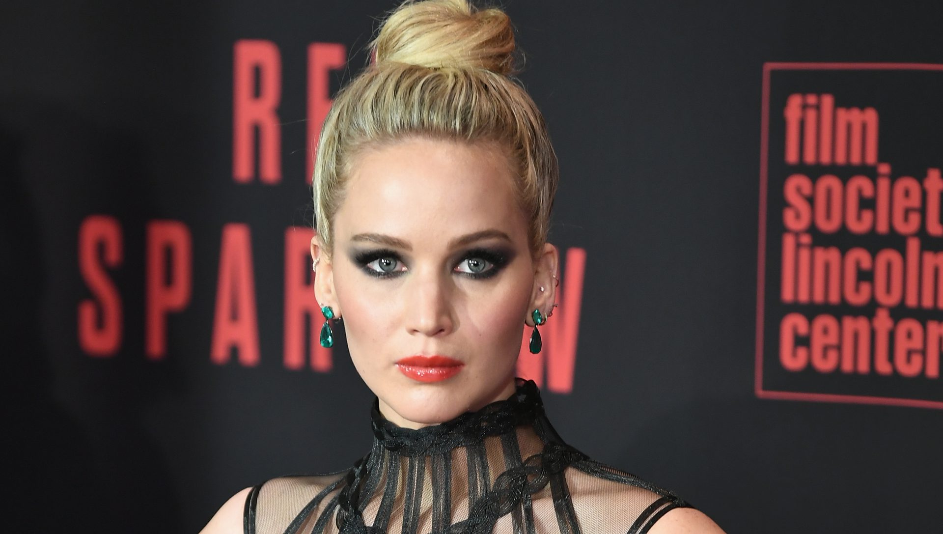 jennifer lawrence, red sparrow