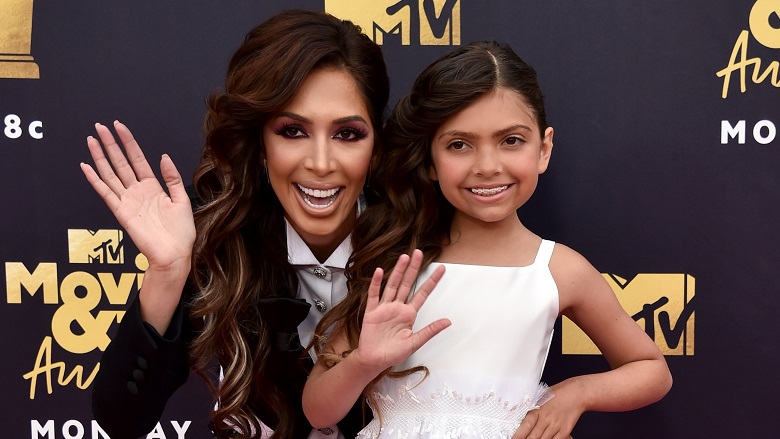Farrah Abraham MTV Movie Awards 2018, Farrah Abraham Daughter Sophia Today