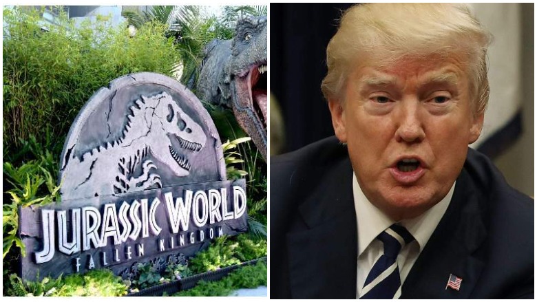 jurassic world Trump