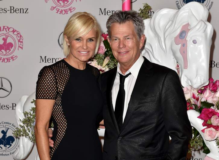 Yolanda Hadid and David Foster.