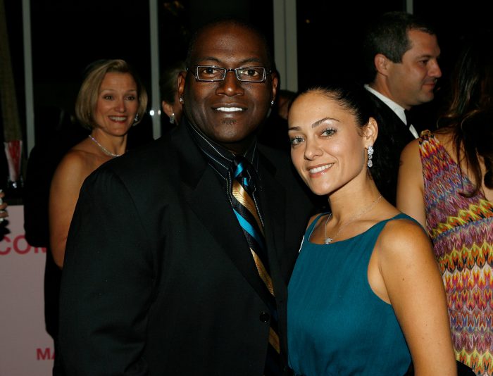 Erika Riker Jackson and Randy Jackson