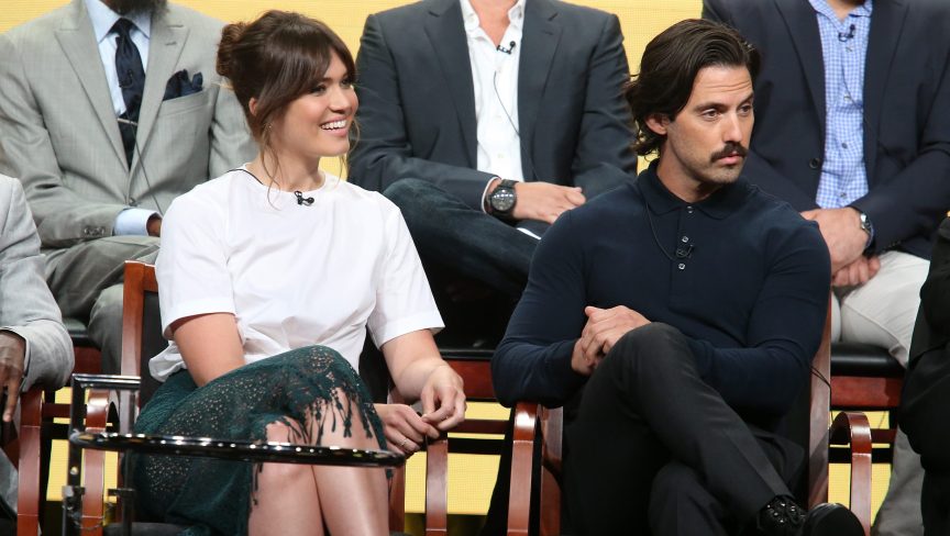 Mandy Moore and Milo Ventimiglia