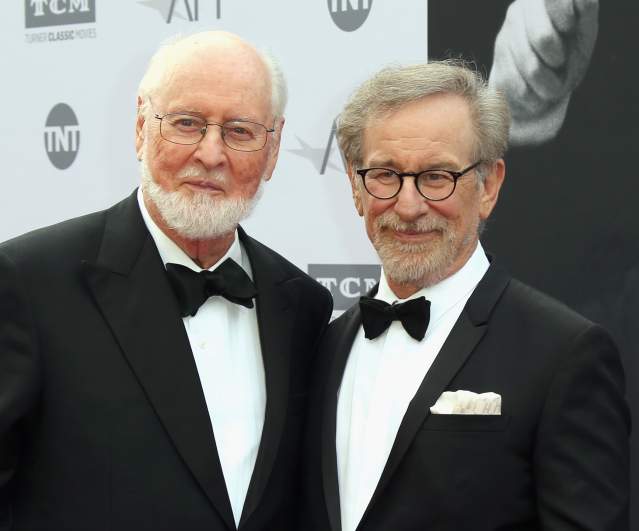 John Williams and Steven Spielberg Attend Event