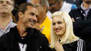 Gavin Rossdale and Gwen Stefani attend the 2010 Us Open.