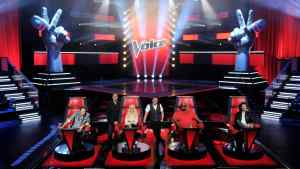 Gwen Stefani and Blake Shelton worked on The Voice