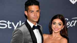Wells Adams and Sarah Hyland