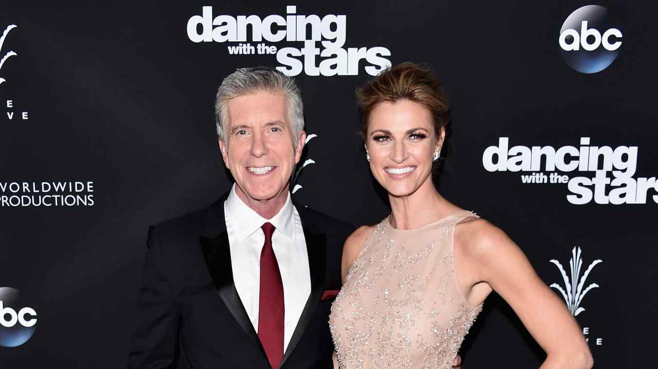 Tom Bergeron and Erin Andrews