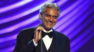 Andrea Bocelli blind