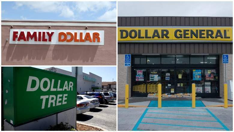 Dollar stores on Easter