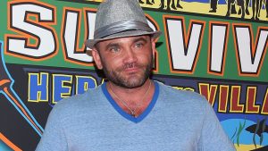 Russell Hantz attends the "Survivor: Heroes Vs Villains" finale reunion show