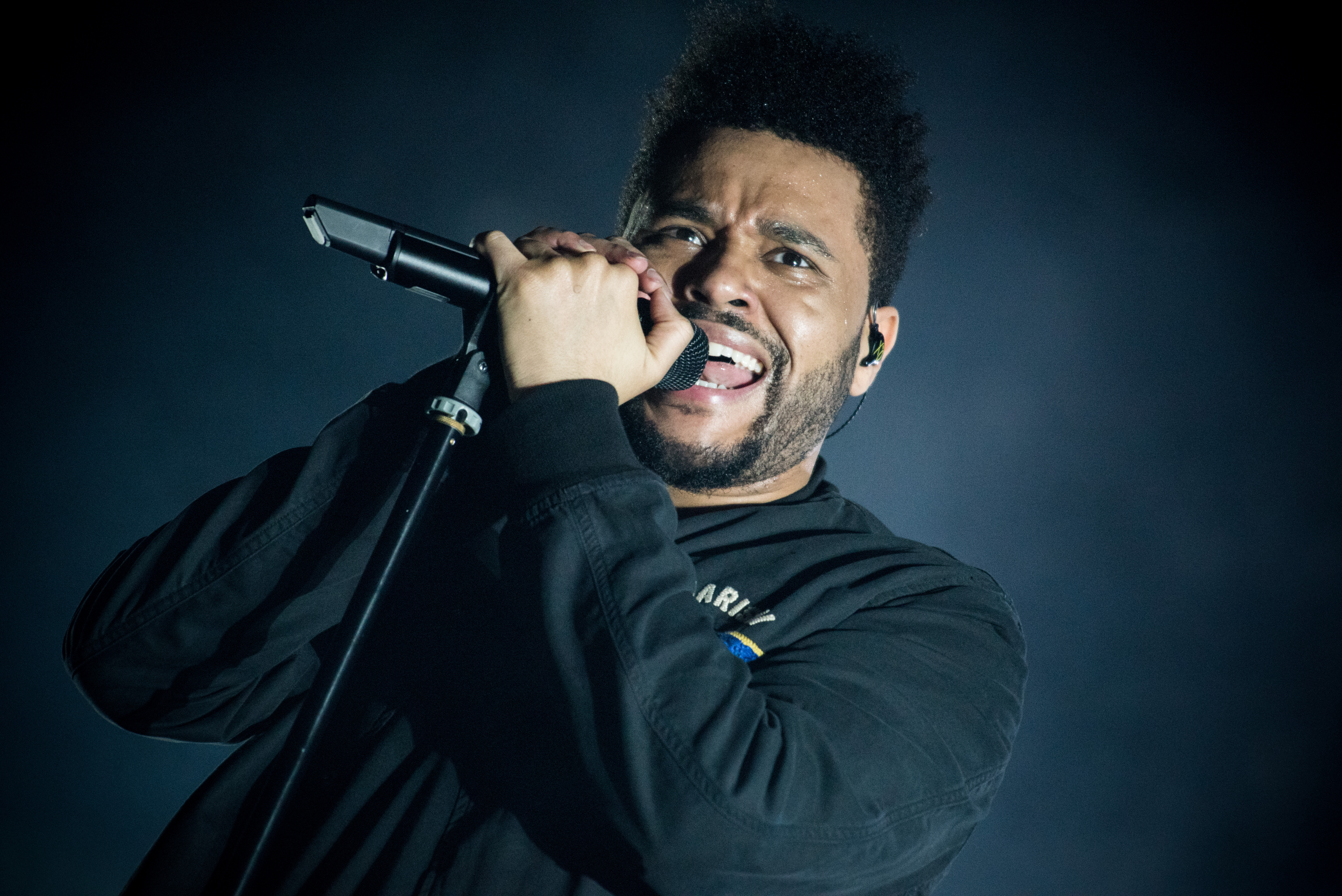 The Weeknd Singing
