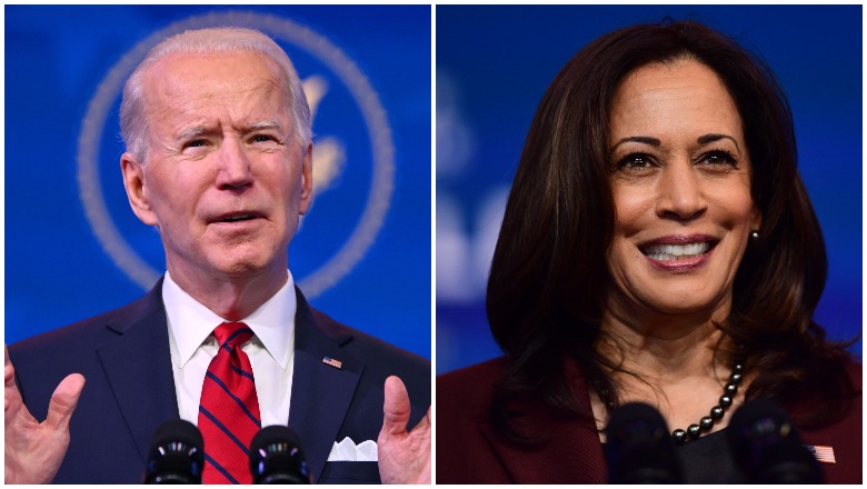 Biden and Harris