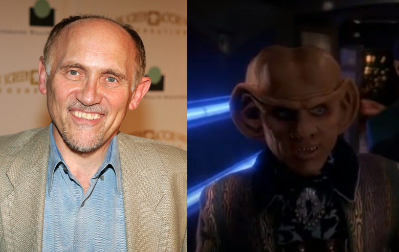 Armin Shimerman and his character Quark from Star Trek Deep Space Nine