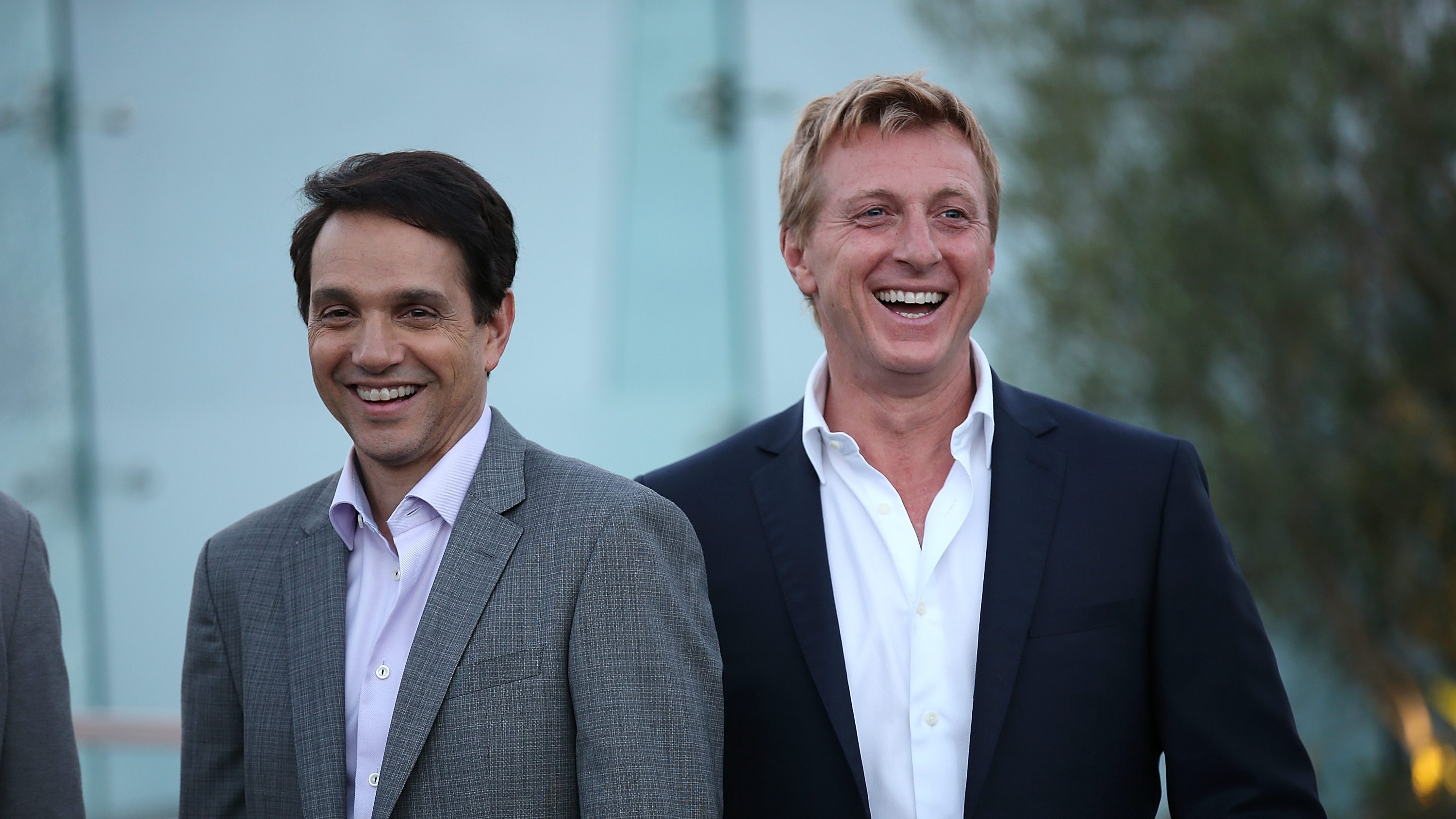 Ralph Macchio and William Zabka Cobra Kai