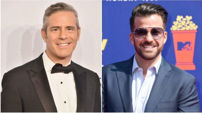 Andy Cohen and Johnny Bananas