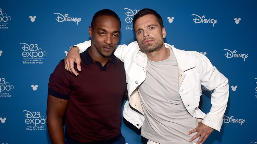 Anthony Mackie and Sebastian Stan