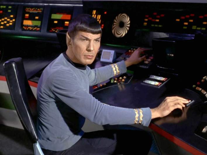 Mr. Spock in an episode of Star Trek by D.C. Fontana