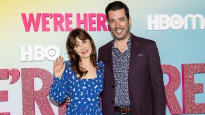 Zooey Deschanel and Jonathan Scott