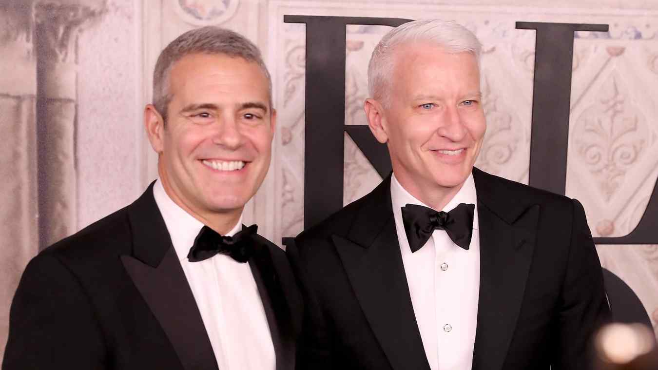 Andy Cohen and Anderson Cooper