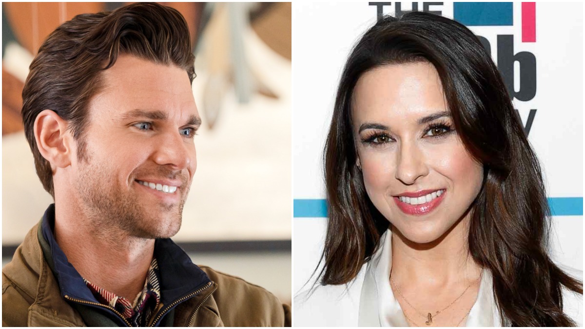 Kevin McGarry and Lacey Chabert