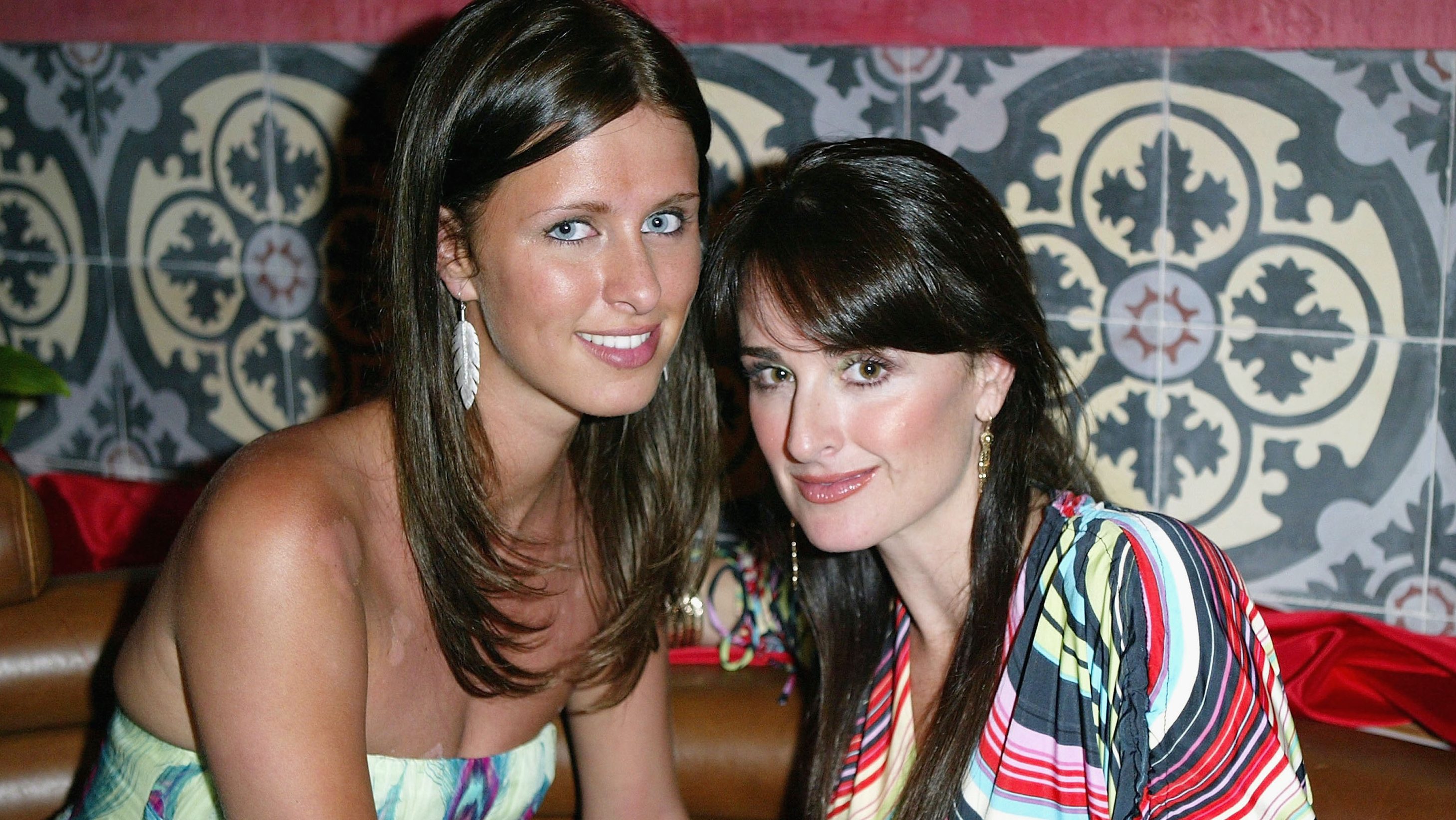 Nicky Hilton and Kyle Richards