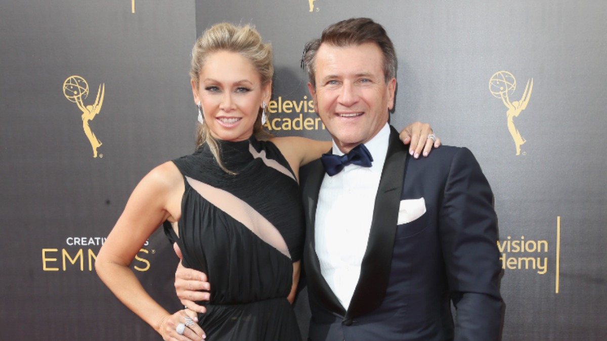 Kym Johnson and Robert Herjavec