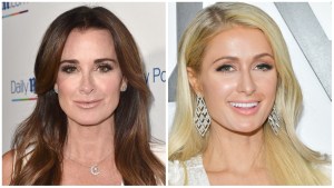 Kyle Richards and Paris Hilton.