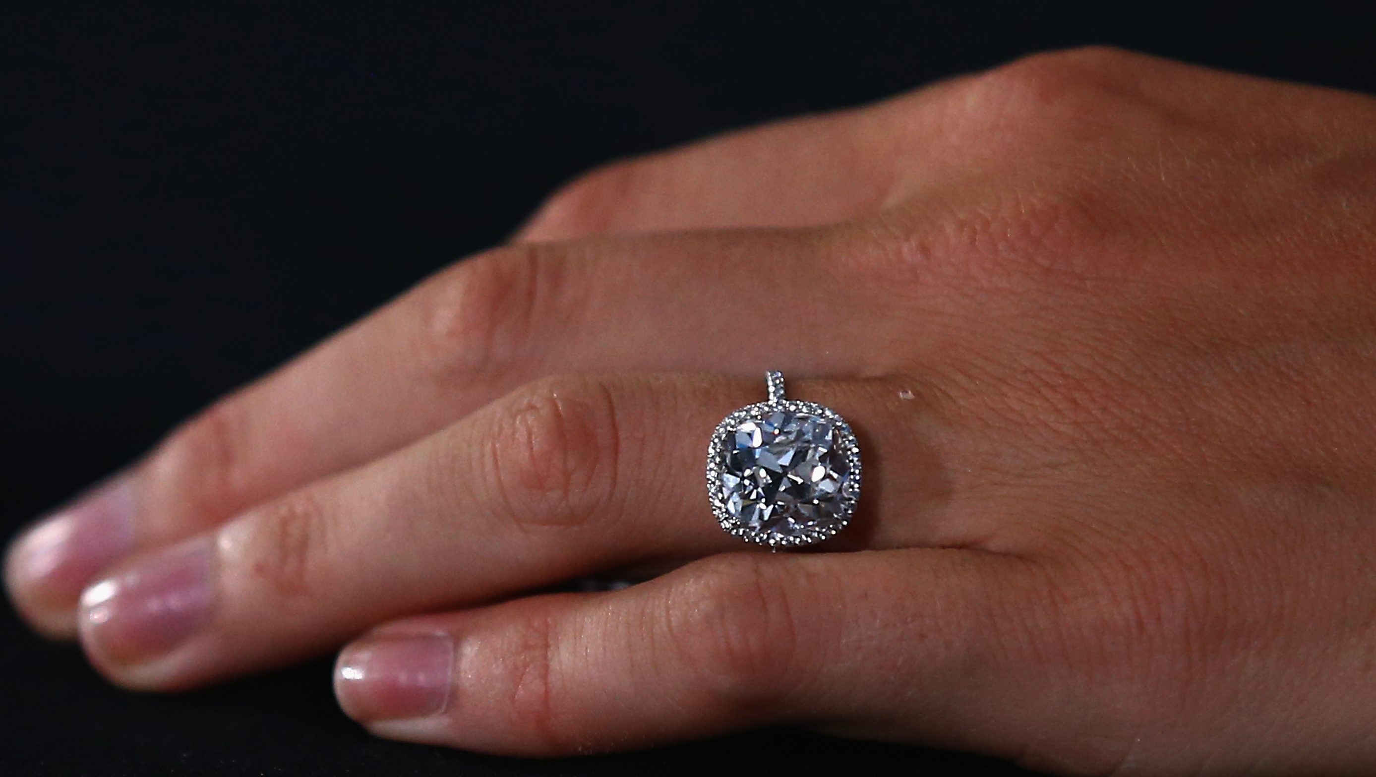 Engagement ring.