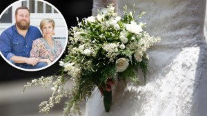 Ben and Erin Napier, wedding bouquet