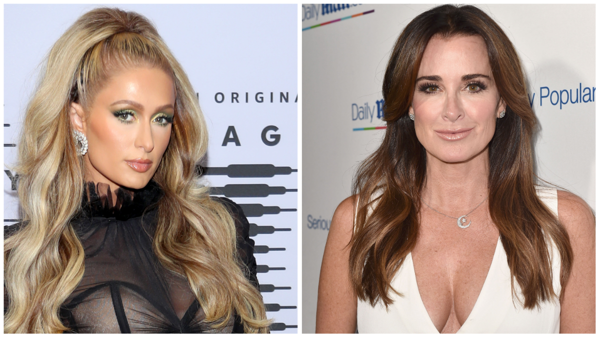 Paris Hilton and Kyle Richards.