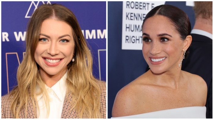 Stassi Schroeder and Meghan Markle.
