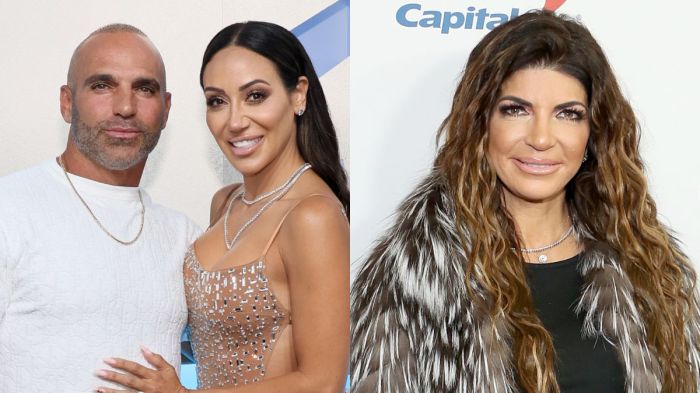 Joe and Melissa Gorga and Teresa Giudice