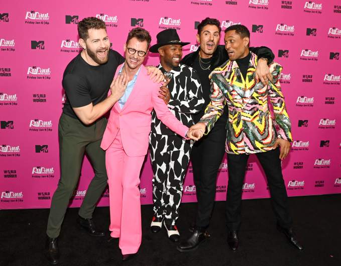 Members of "The Real Friends" cast
