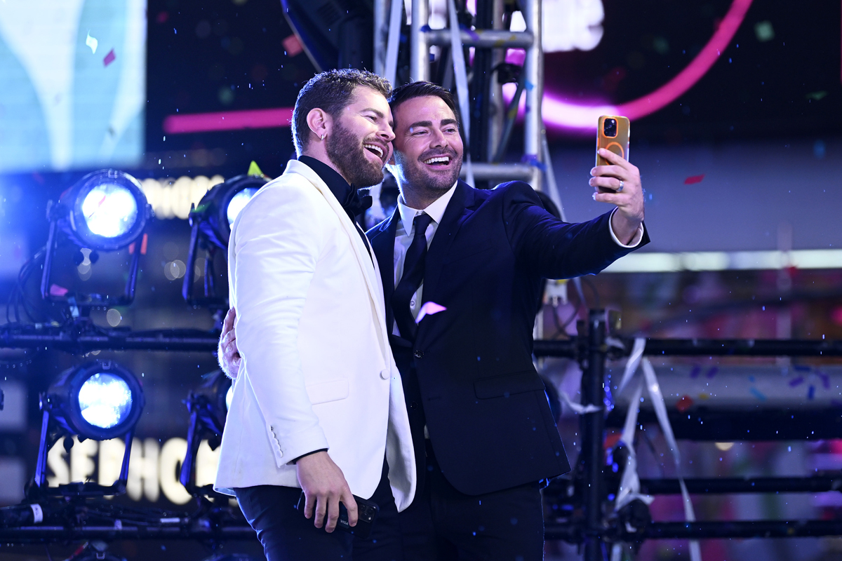 Jaymes Vaughan and Jonathan Bennett
