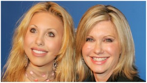 Chloe Lattanzi and Olivia Newton-John